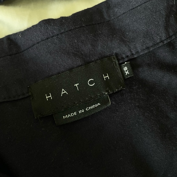 HATCH mama outfit XS navy blue set pjs - Picture 2 of 3